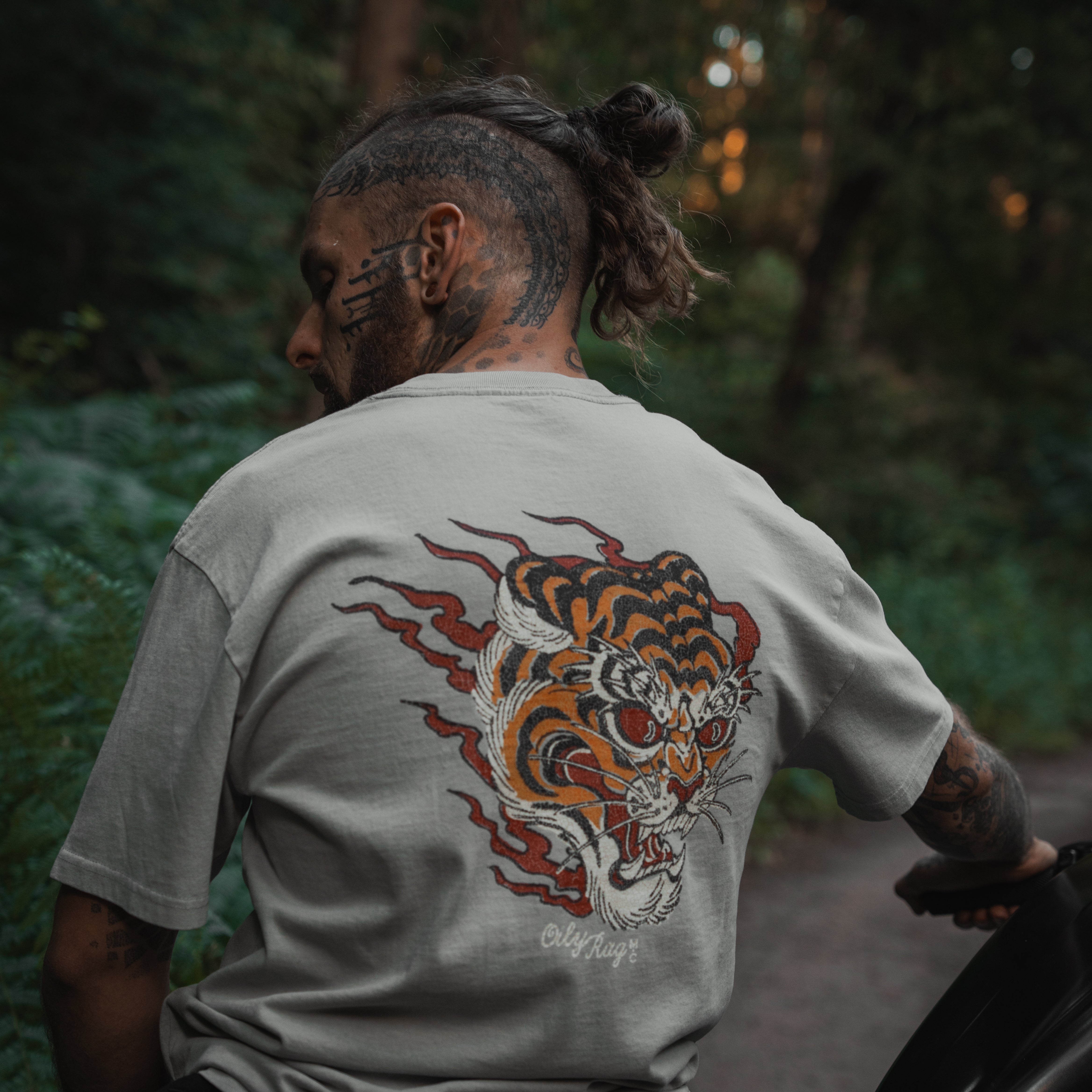 Flame & Fury T-Shirt - Silver