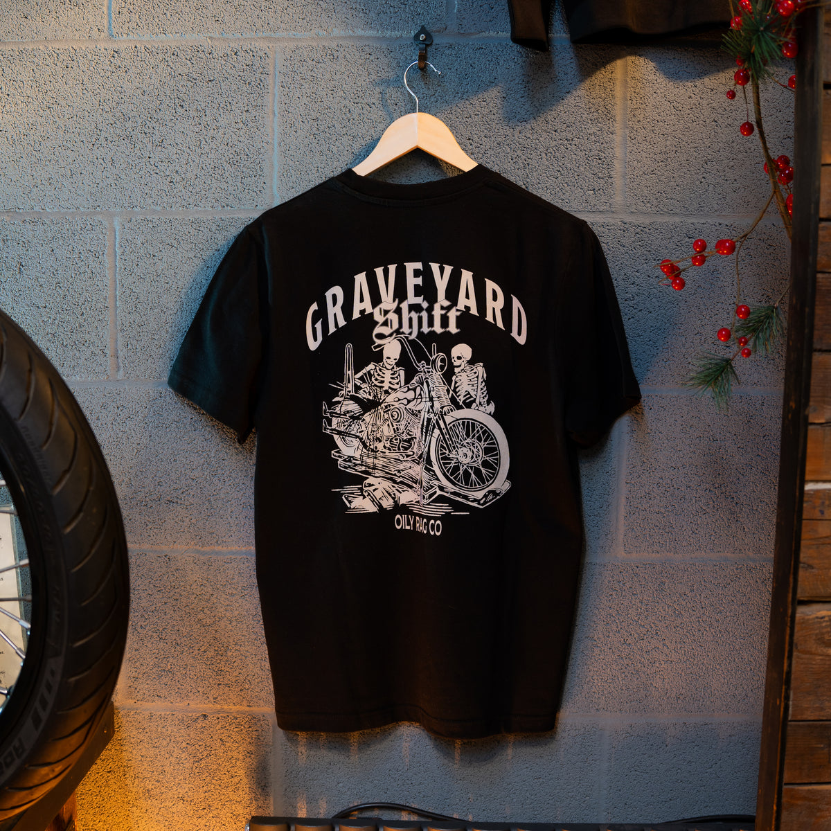 Graveyard Shift T-Shirt - Black
