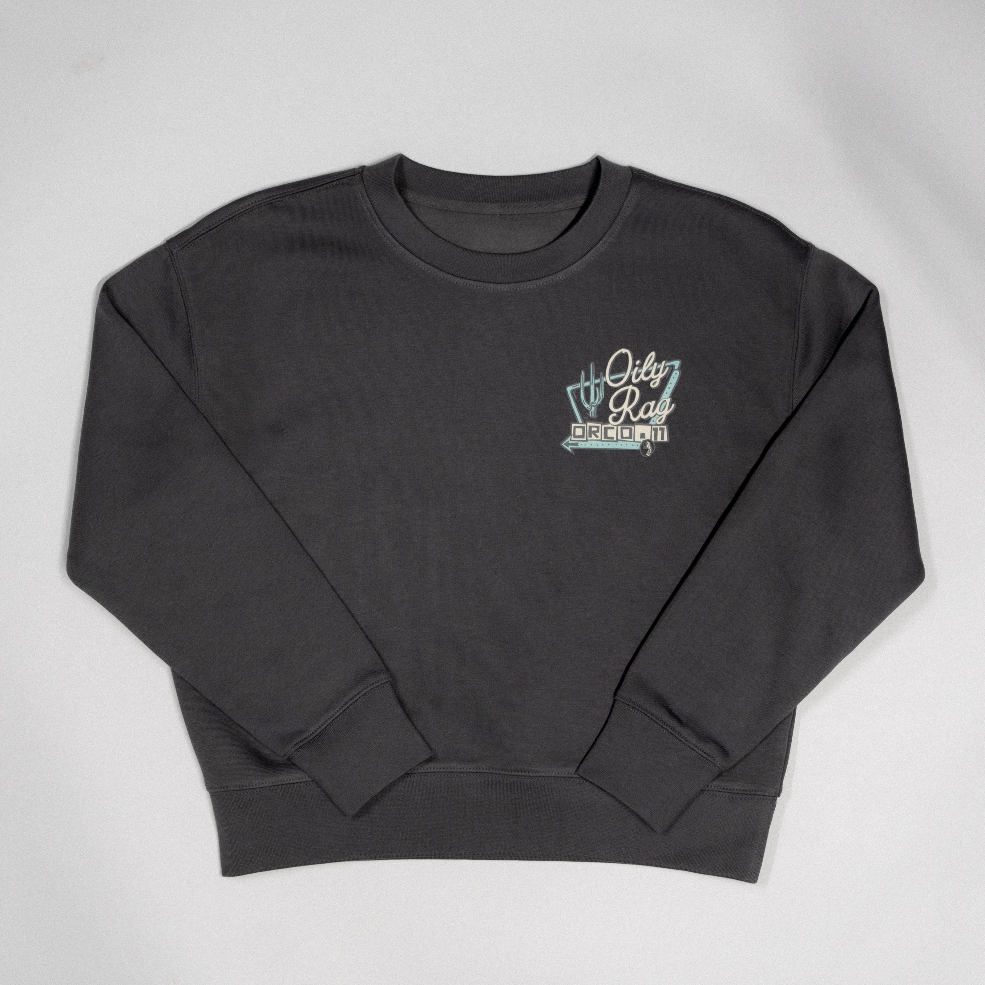 Detour Crew Sweat - Grey