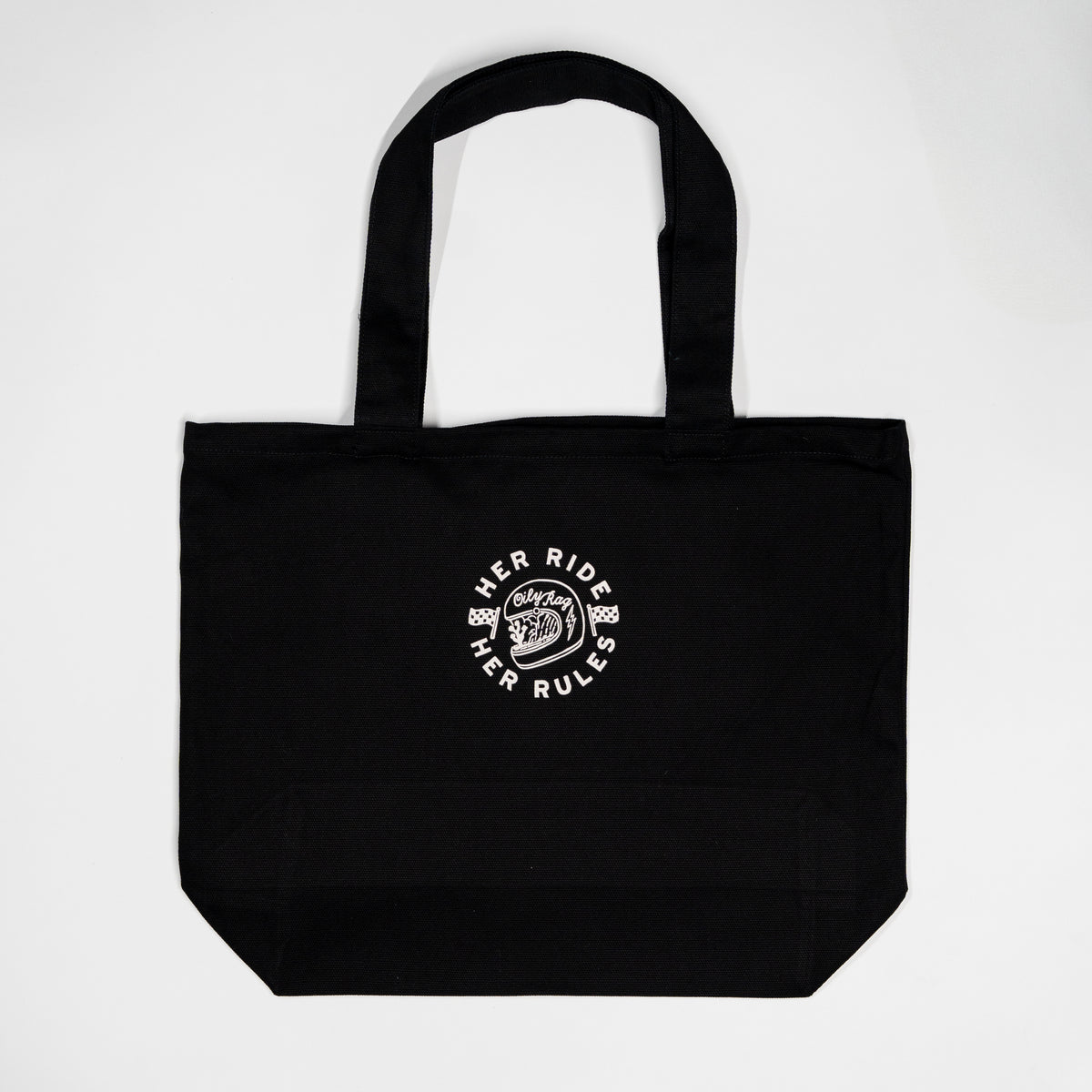 Her Ride Her Rules Tote Bag
