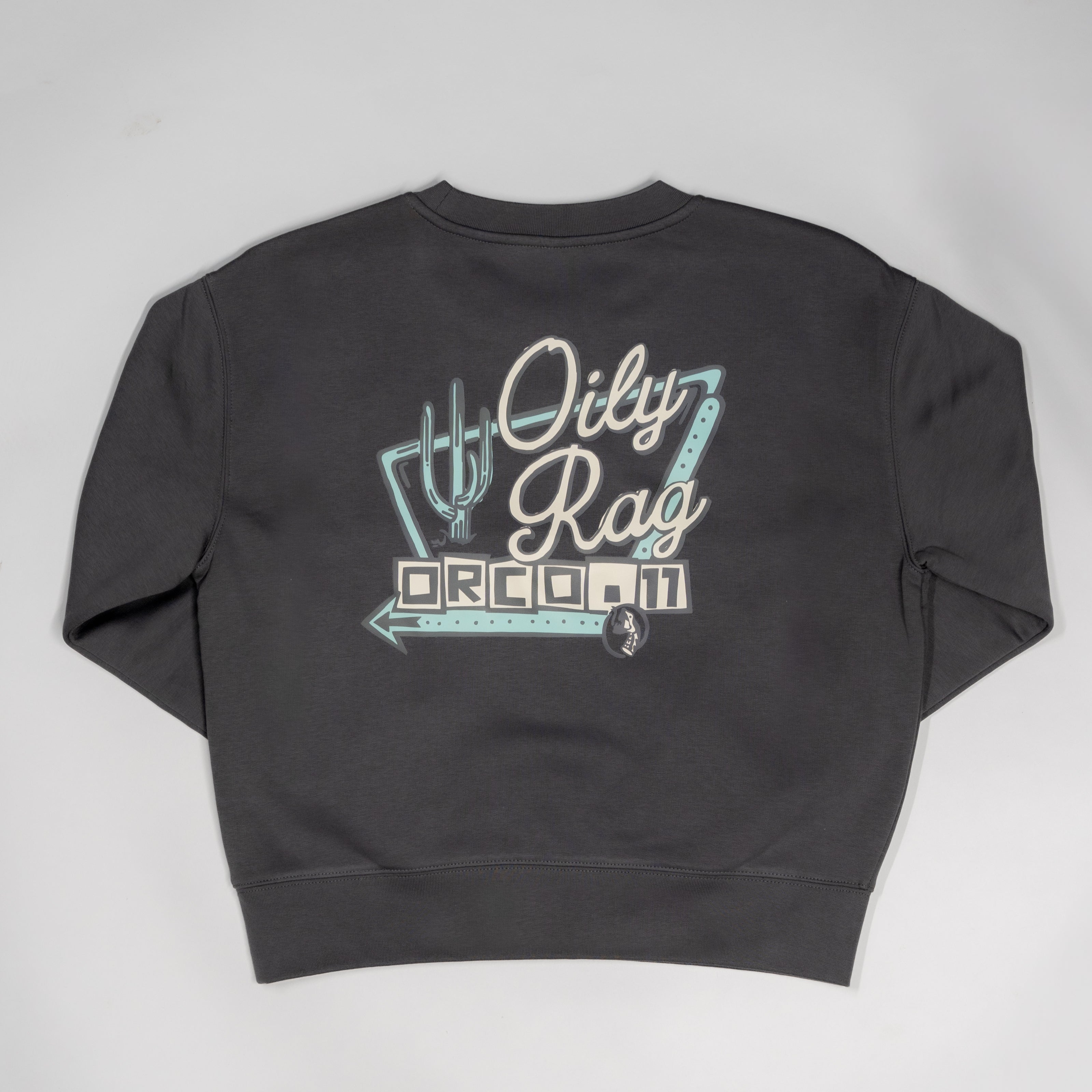 Detour Crew Sweat - Grey