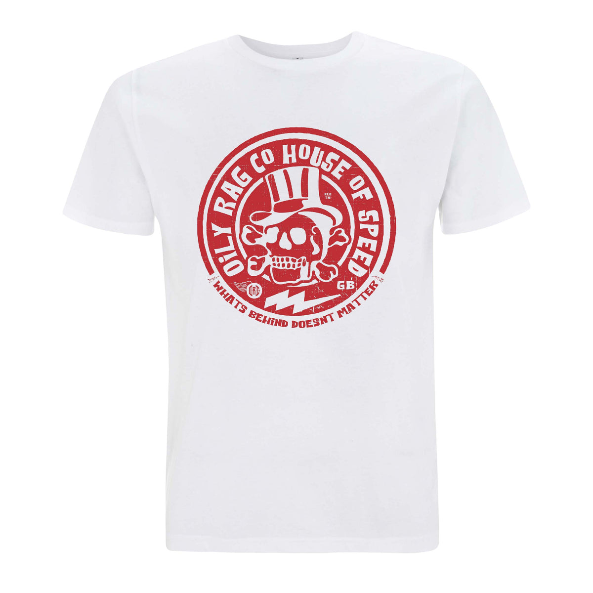 Oily Rag Co House of Speed T-shirt - Urban Style Collection - White | Oily Rag Co