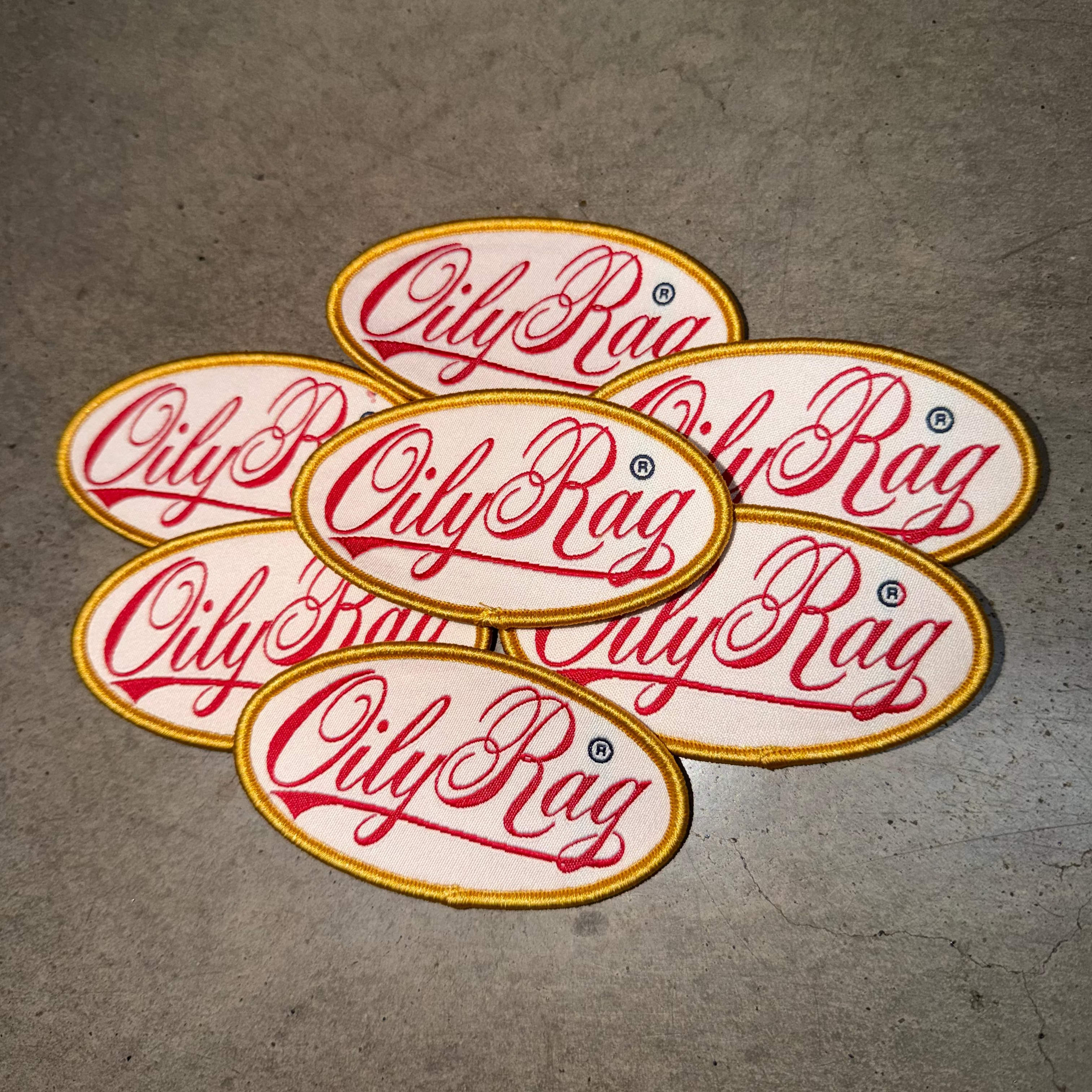 Workshop patch - White/Gold