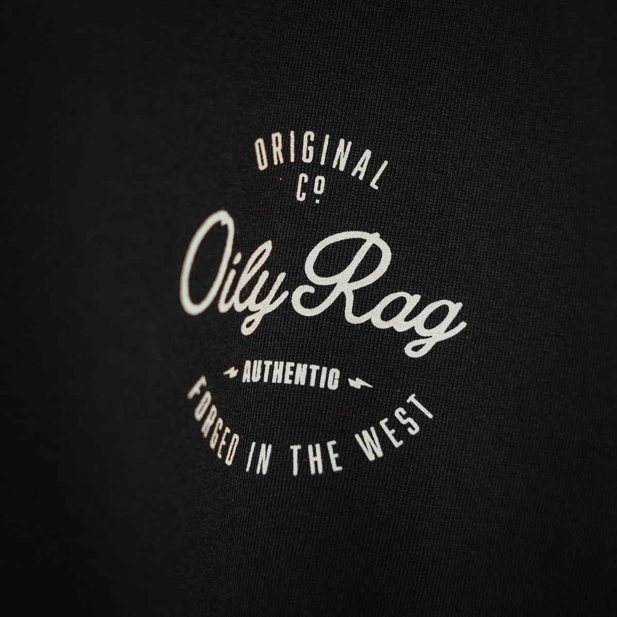 Script T-Shirt - Black