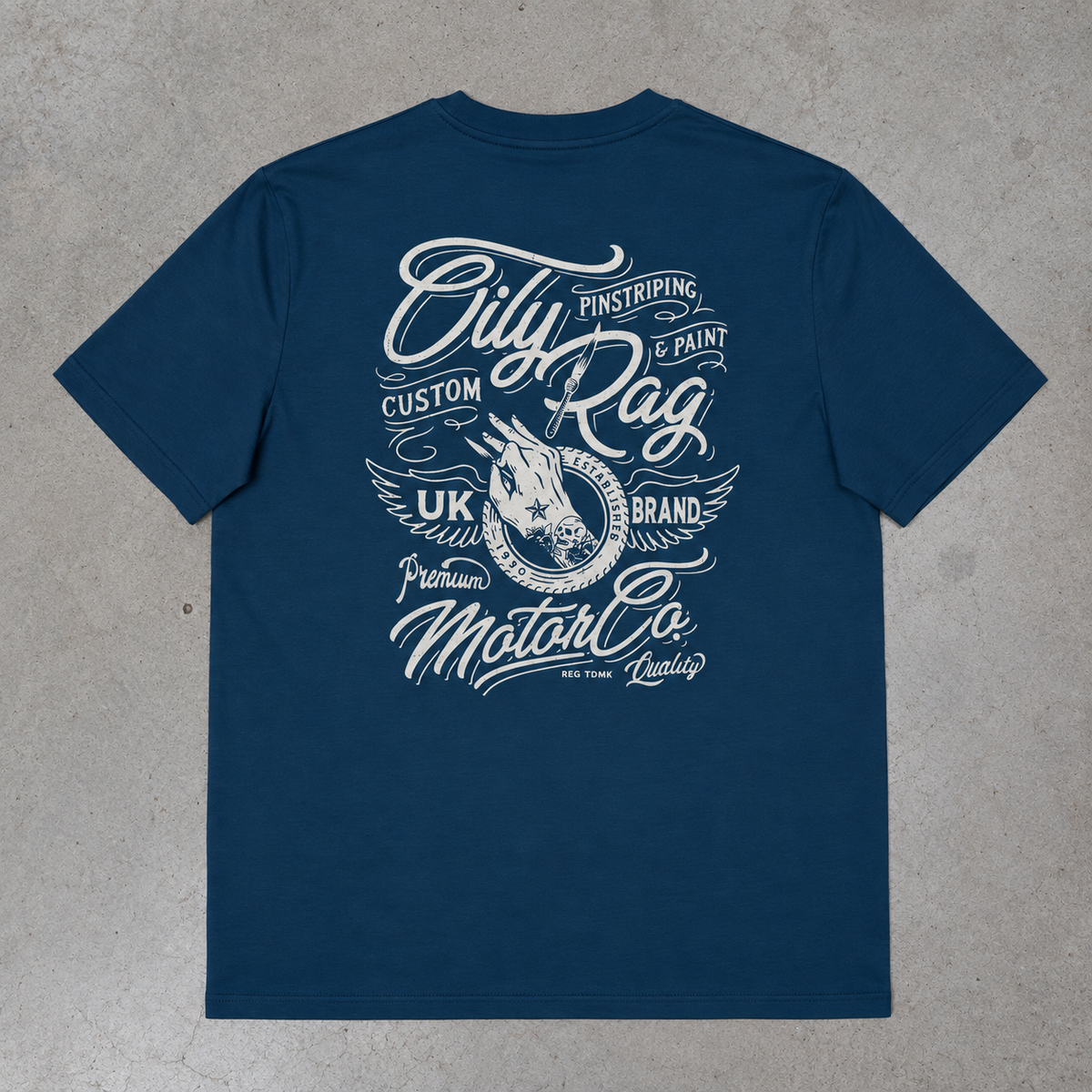 Paint & Pinstriping - Denim Blue