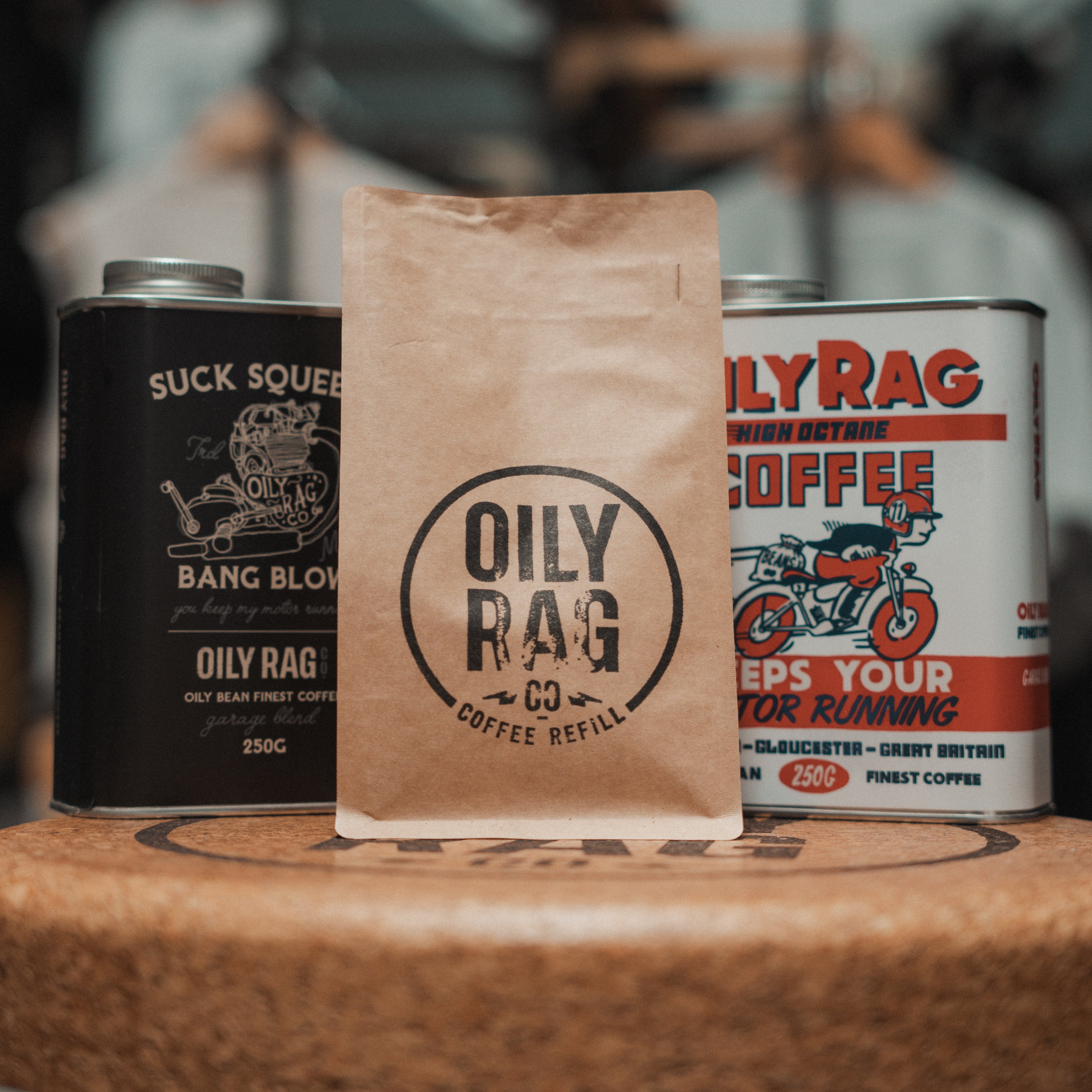 Oily Bean Coffee Refill Bag