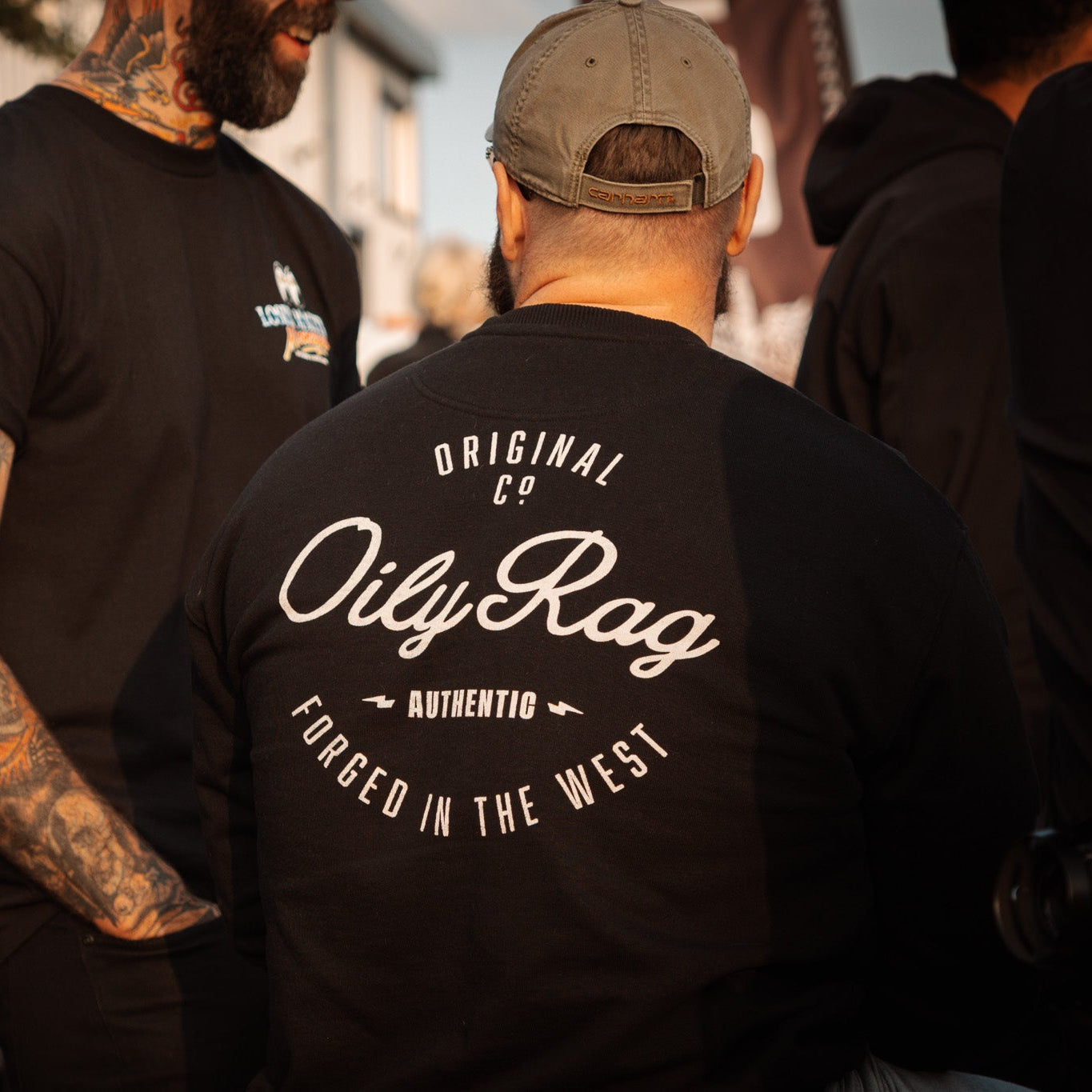 Script Sweatshirt - Black