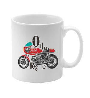 motorcycle mug biker gift motorbike red gift ducati