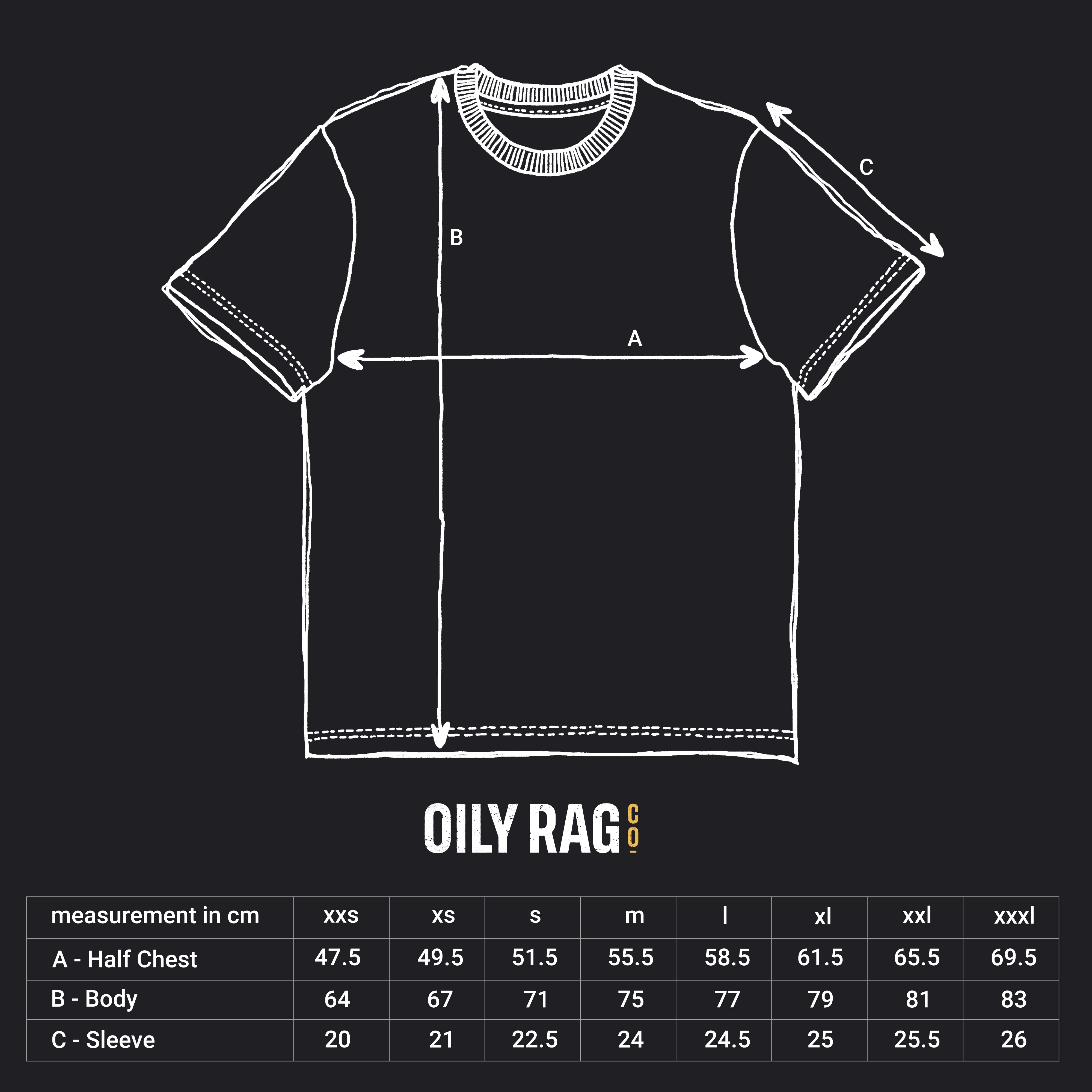 G.B.R. Vintage Tee - Grey - Black Label Collection