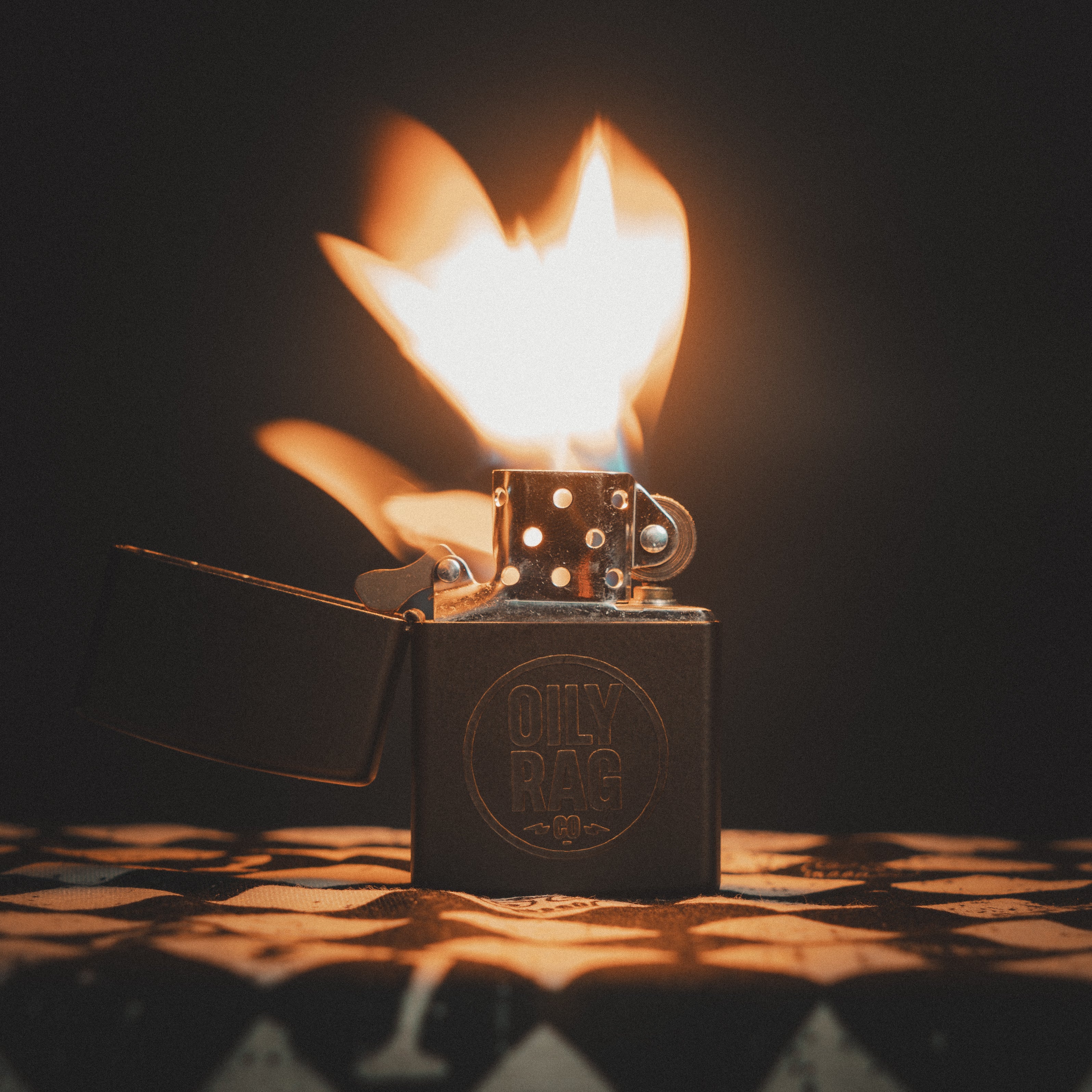 Oily Rag Zippo Lighter