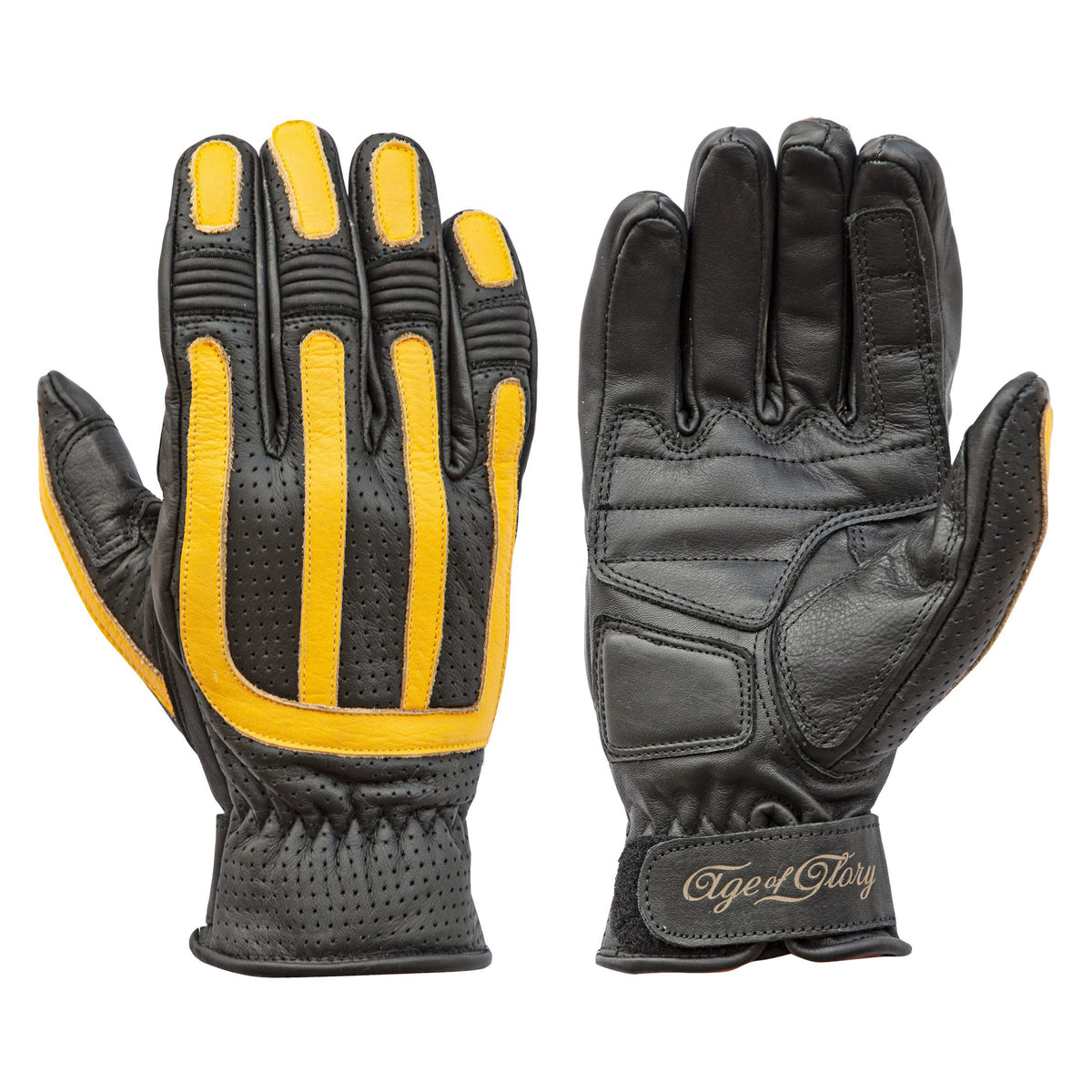 Age of Glory Victory CE Gloves Black Yellow