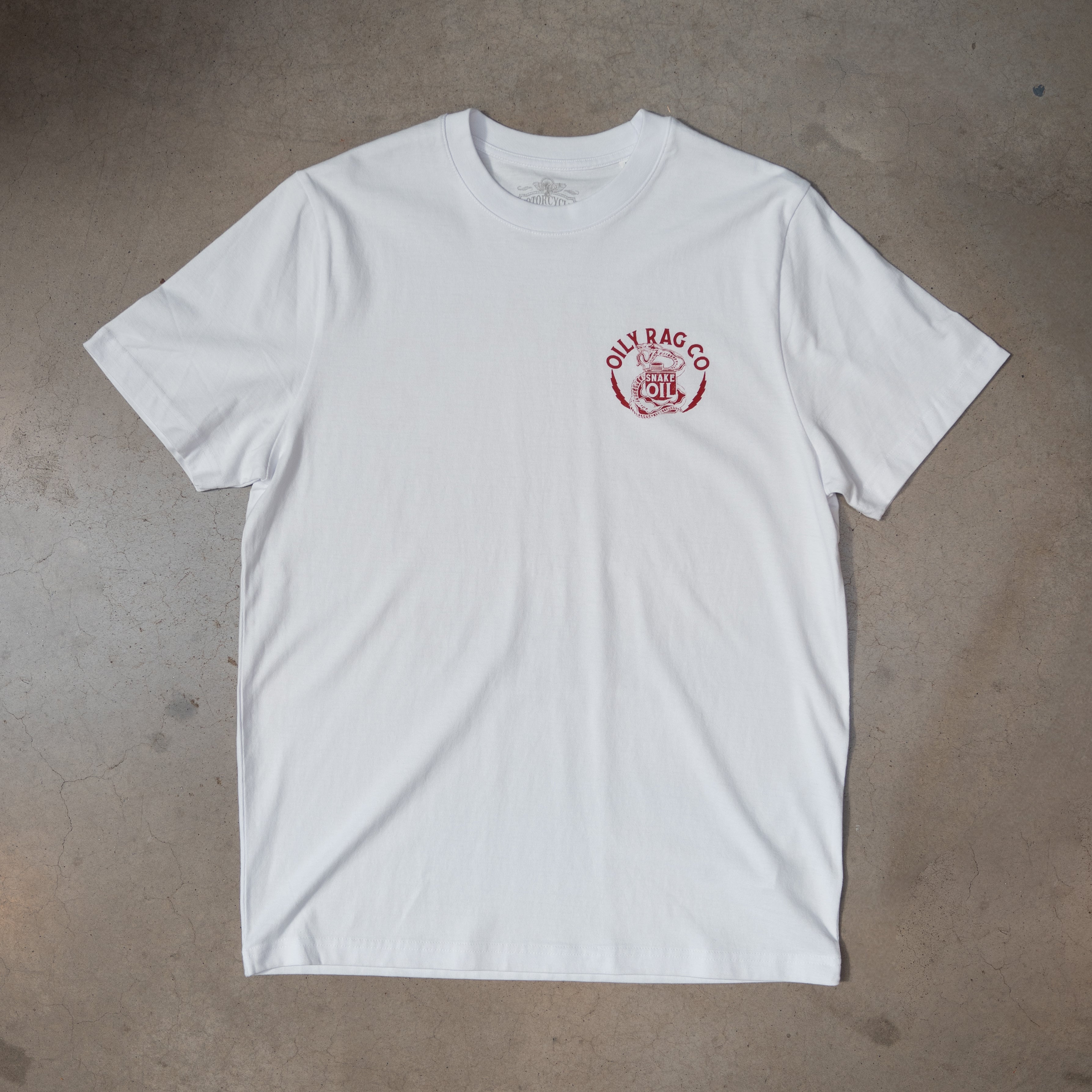 Snake Oil T-shirt - White