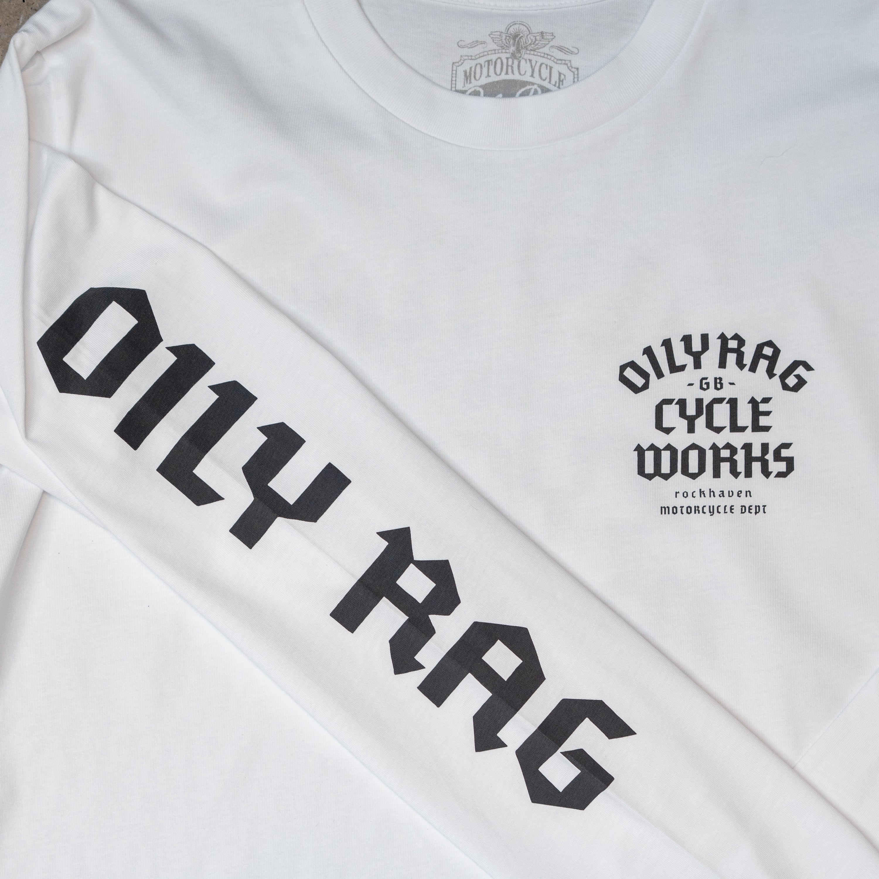 Blackletter L/S T-Shirt - White