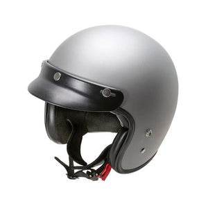 Garibaldi G02X Open Face Vintage Helmet - Matte Titanium