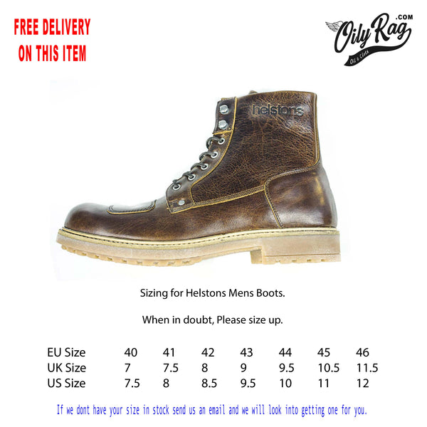 footwear, menswear, size guide, leather shoes, boots, rmotorbike riding boots