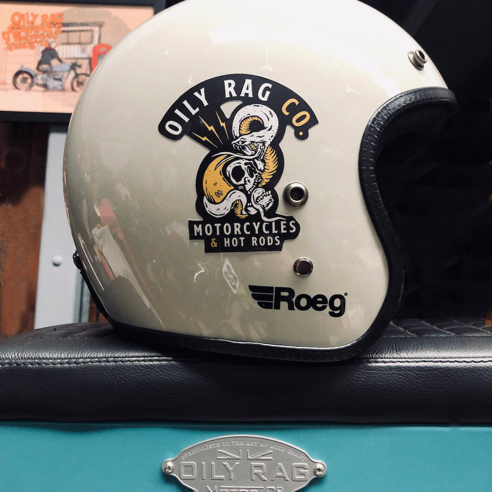 Buy Collection of Cool Motorcycle UV & Waterproof Stickers – Oily Rag Co.