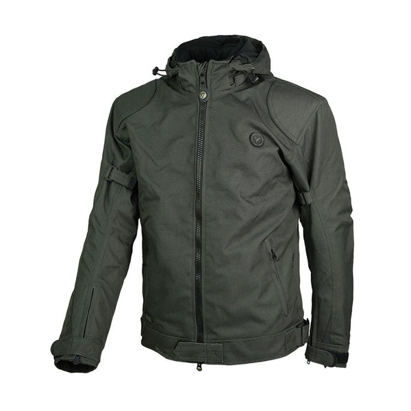 ByCity Mens Soho Green Textile Jacket - Salt Flats Clothing