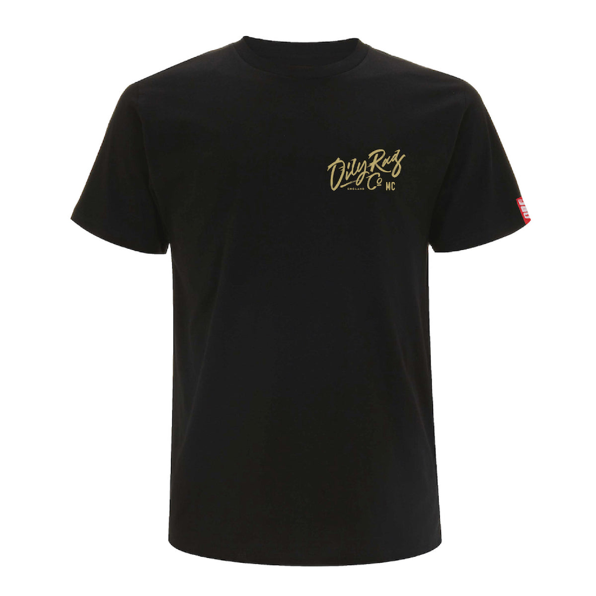 Motorcycle Club Tiger T-shirt - Back Print - Black - Black Label Collection