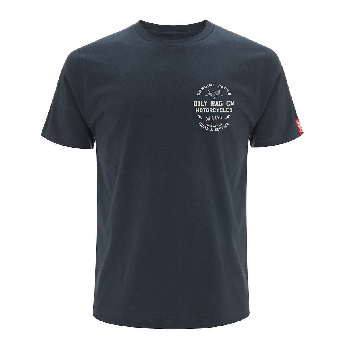Parts & Service T-shirt - Denim Blue - Black Label