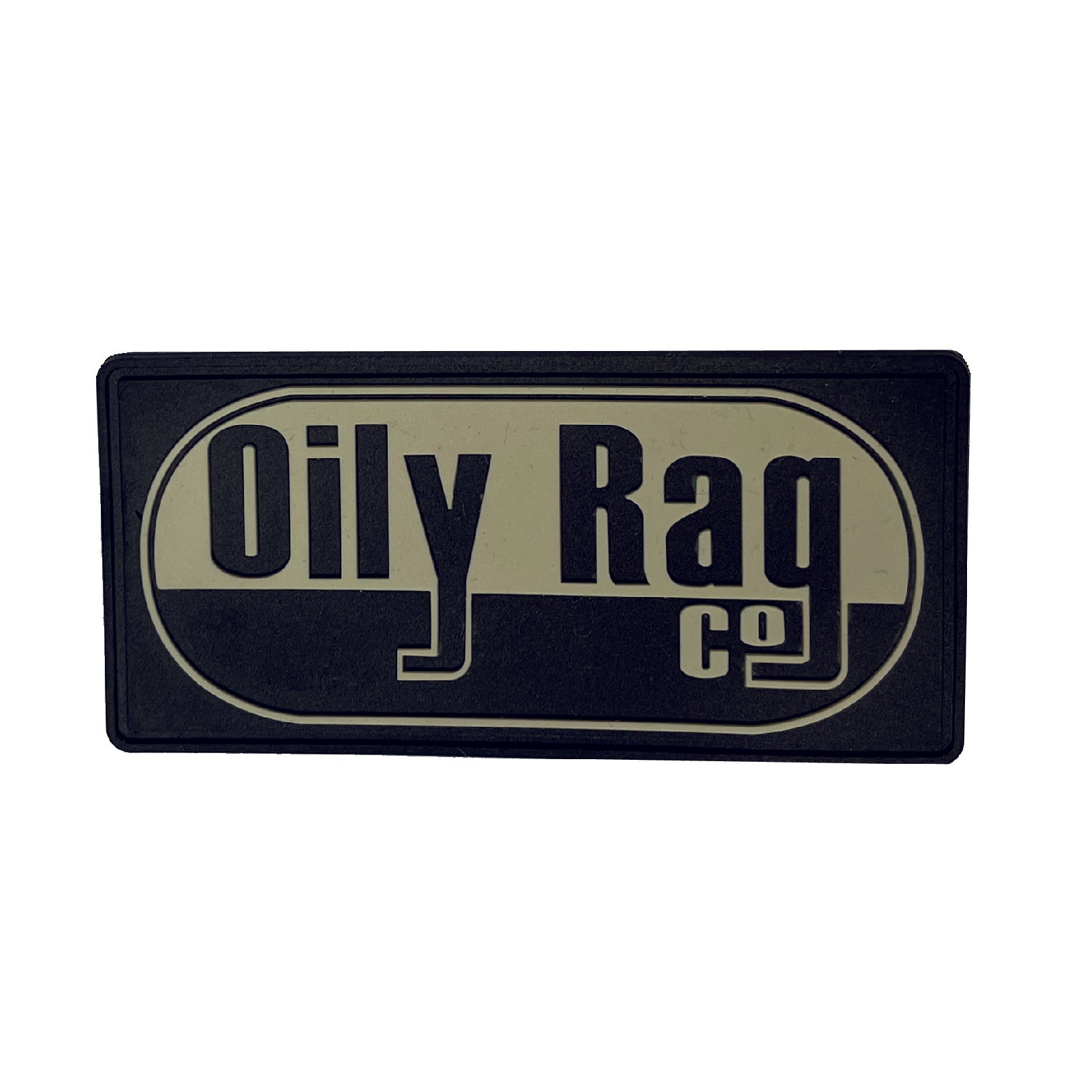 Oil Rag Co. Retro sew on rubber badge – Oily Rag Co