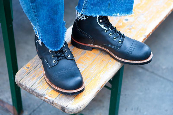 Red Wing Iron Ranger Boot in Black 8084