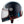 ByCity Roadster II Full Face retro Helmet in Dark Blue