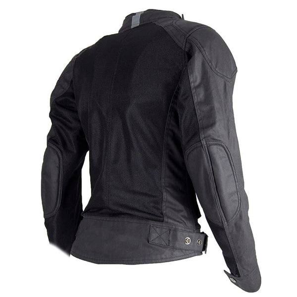 By City - By City Ladies Teneree Venty II Mesh Textile Jacket Black - Ladies Jackets - Salt Flats Clothing