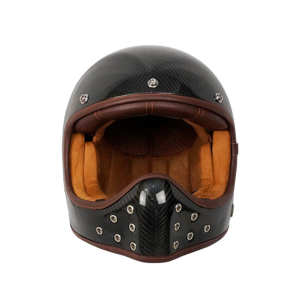 ByCity The Rock Full Face Helmet - Carbon Black R22.06 - Salt Flats Clothing