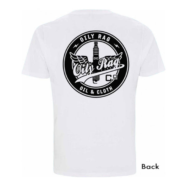 Oil & Cloth Works Team T-shirt - Back Print - 2 Colour Options