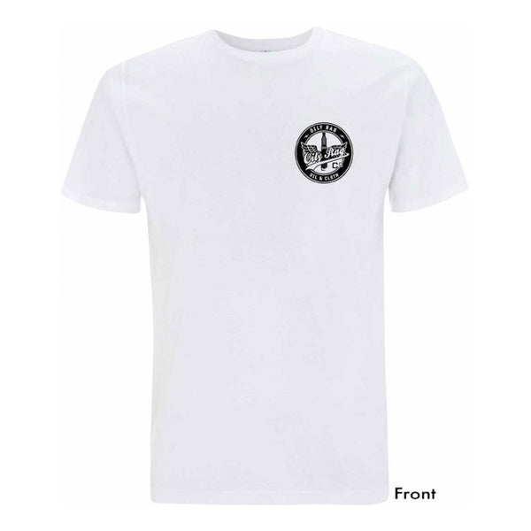 Oil & Cloth Works Team T-shirt - Back Print - 2 Colour Options