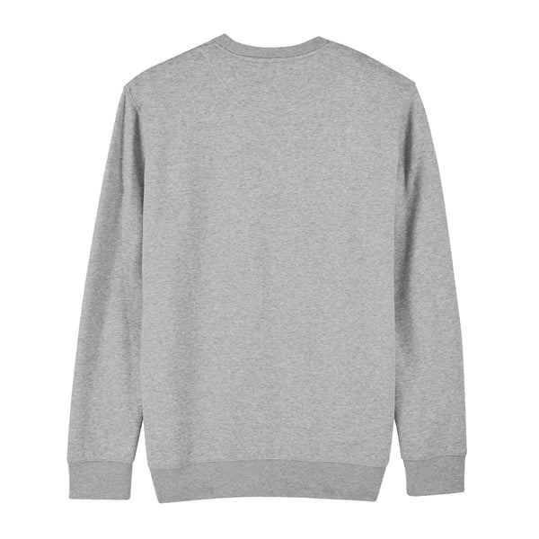light grey cotton, pullover, sweater